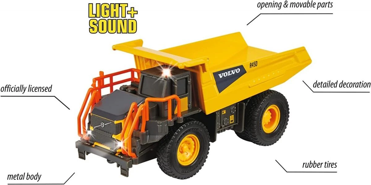 Majorette Grand Volvo R45D savivartis 1:45 20cm