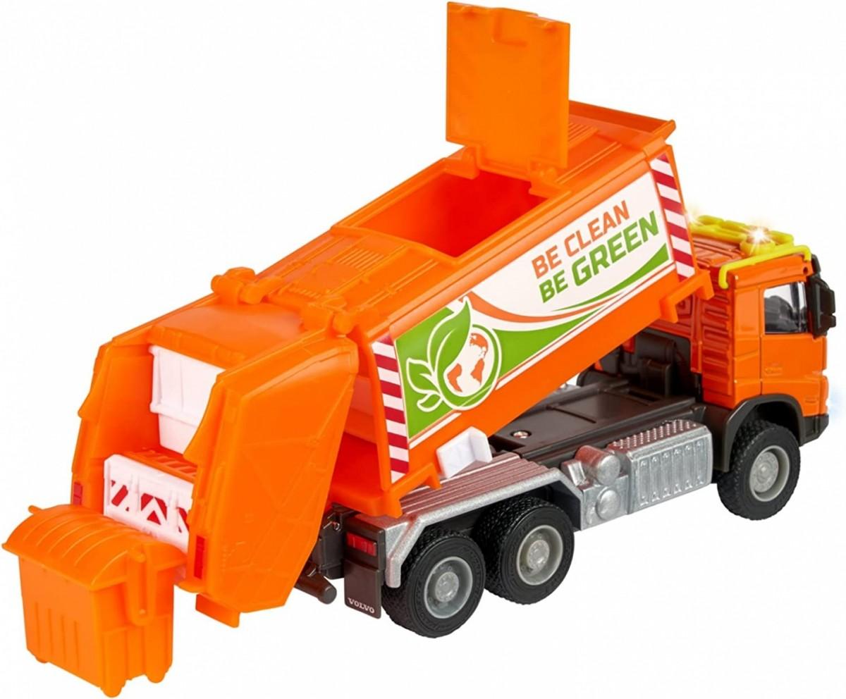 Majorette Grand Volvo Garbetry sunkvežimis 19cm