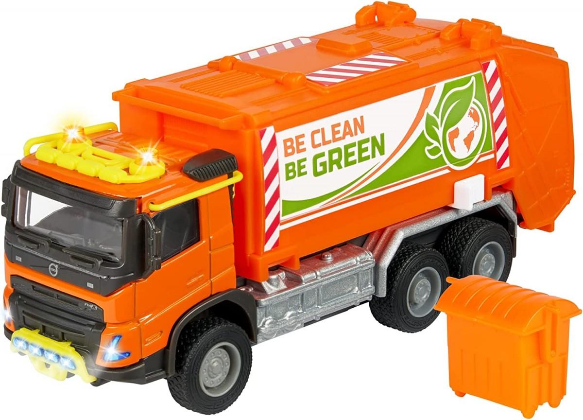 Majorette Grand Volvo Garbetry sunkvežimis 19cm