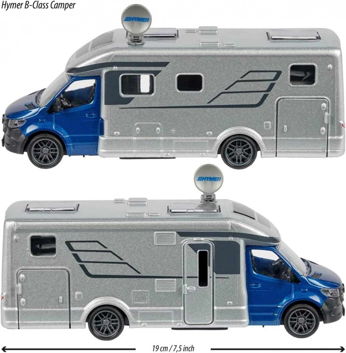 Majorette Grand Hymer B klasės kamper 19cm