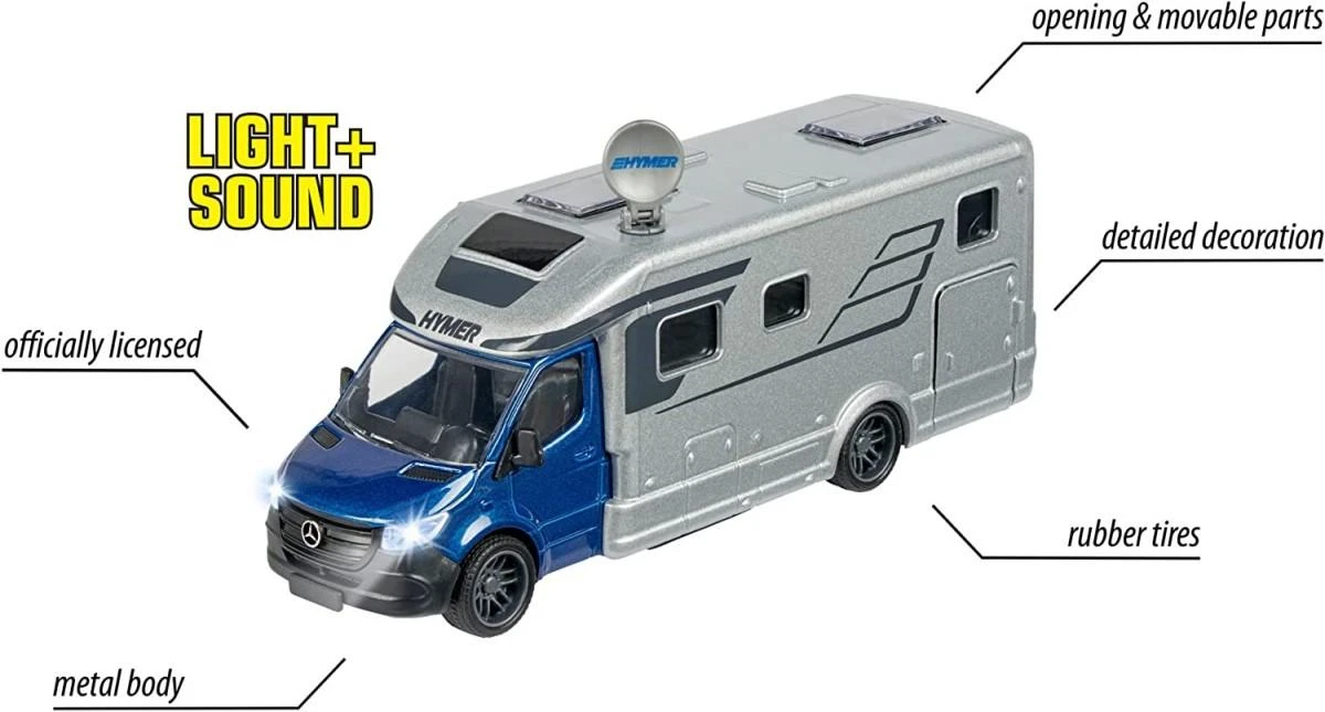 Majorette Grand Hymer B klasės kamper 19cm