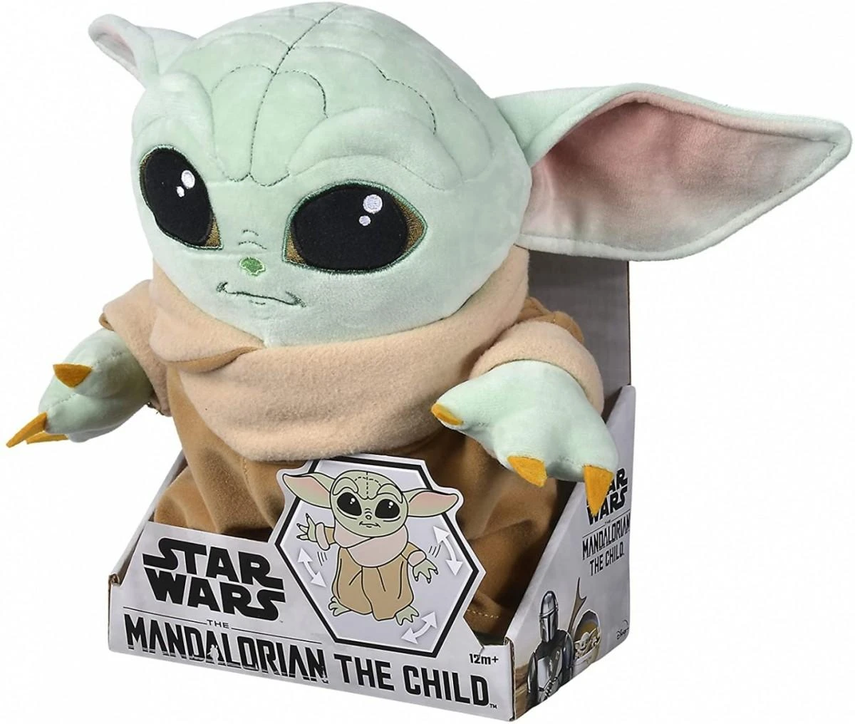 Mattel Disney Mandalorian Baby Yoda pliušinis žaislas 30 cm