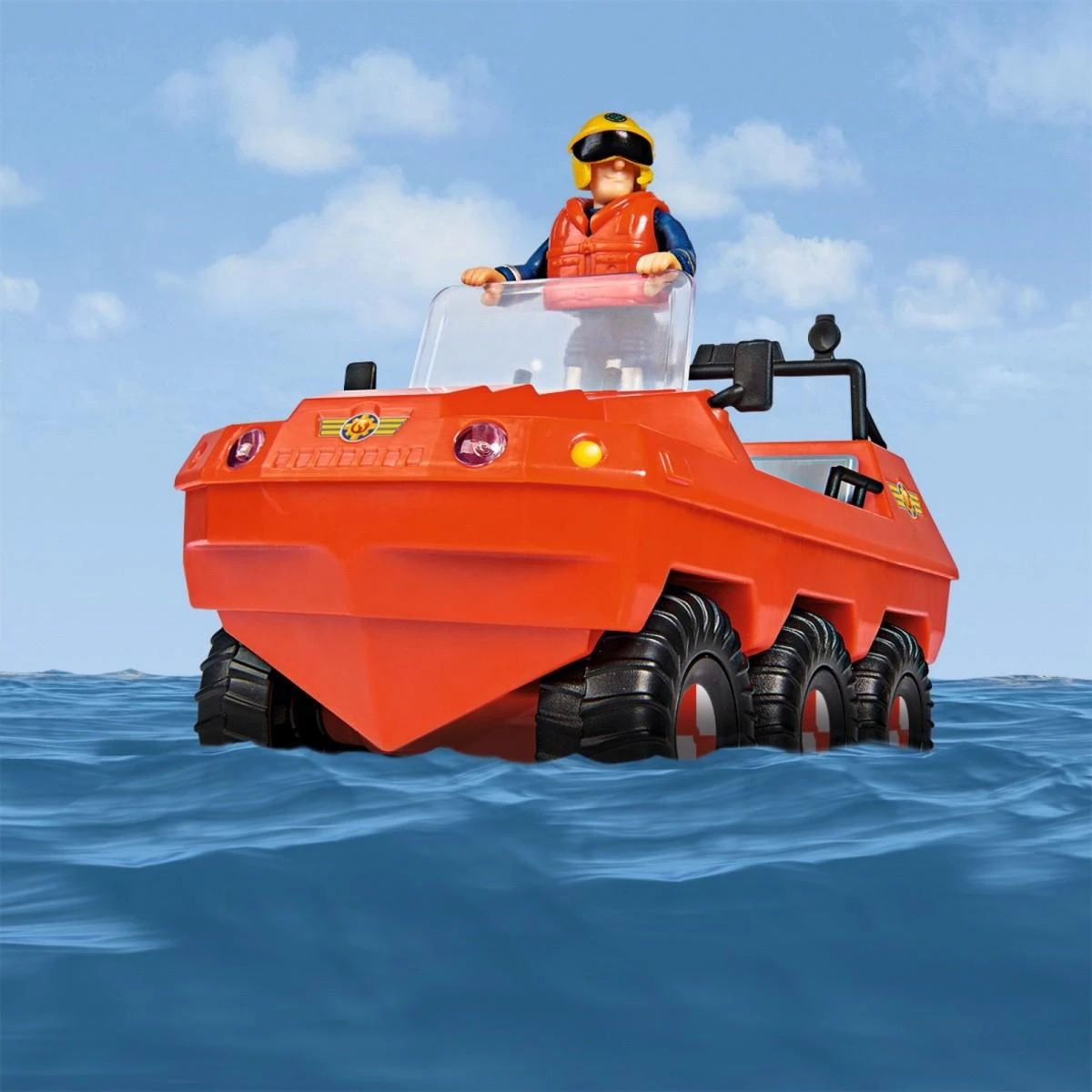 Simba Hydrus motoroleris su Fireman Sam figūrėle
