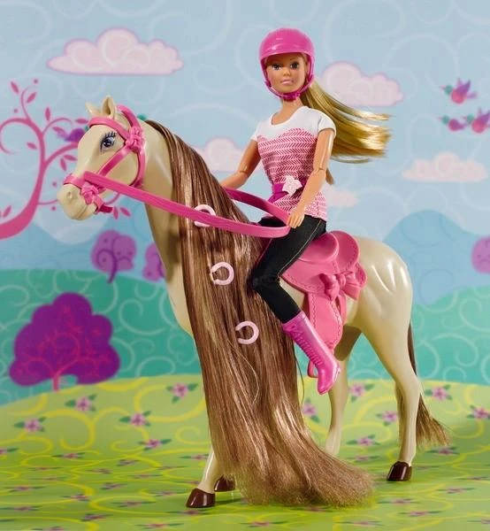 „Simba Steffi Love Doll“ su arkliu su aksesuarais