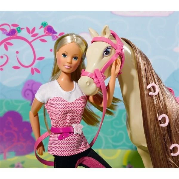 „Simba Steffi Love Doll“ su arkliu su aksesuarais