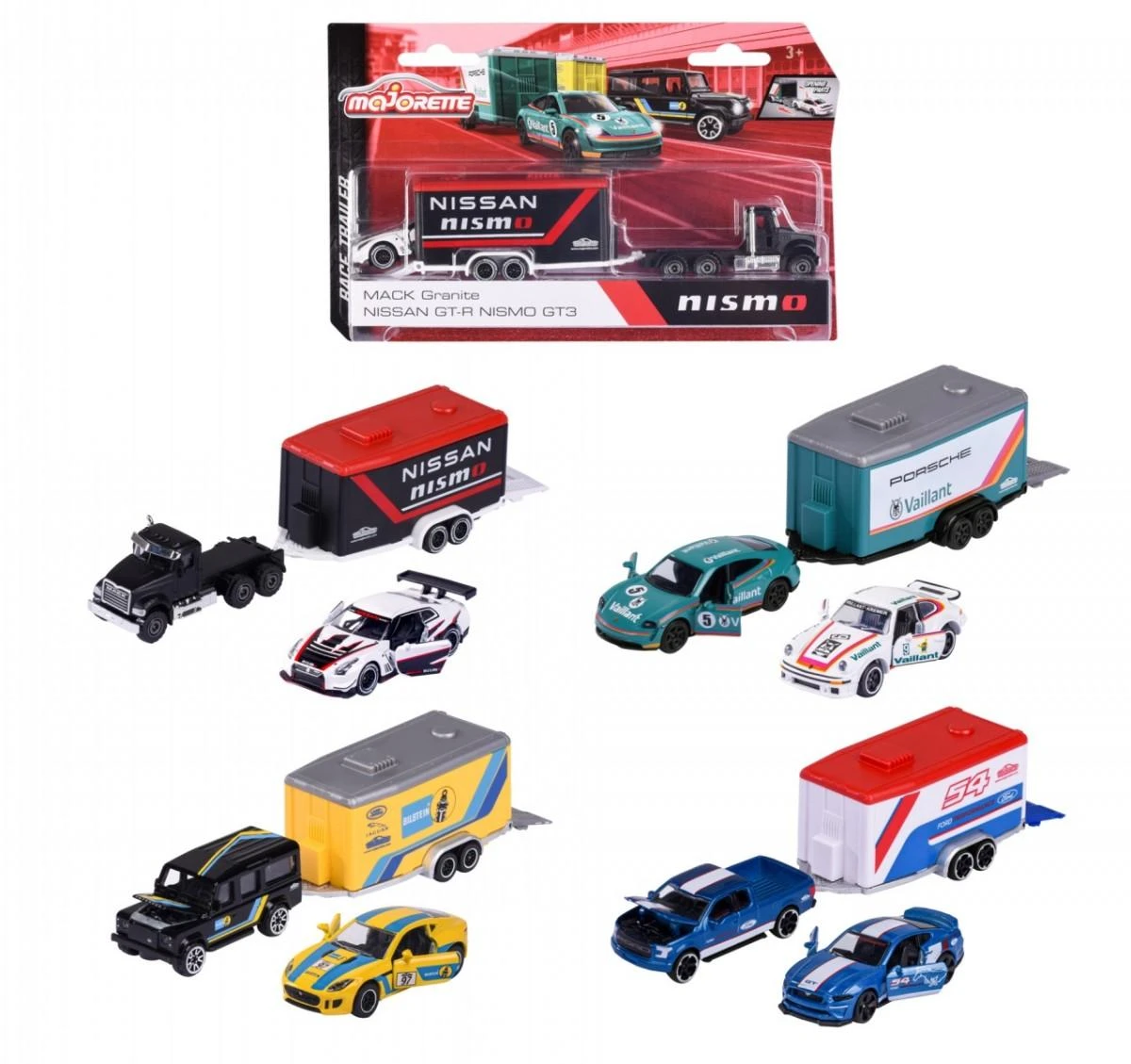 Simba Majorette transporto priemonės su priekaba 4wz 205-3111