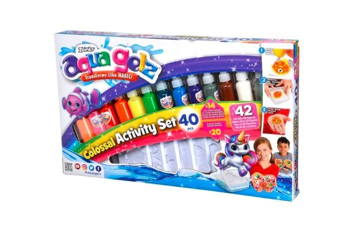 AQUA GELZ SIMBA COLOSSAL ACTIVITY RINKINYS PLAY GEL CREATIVE 3D FIGURINES