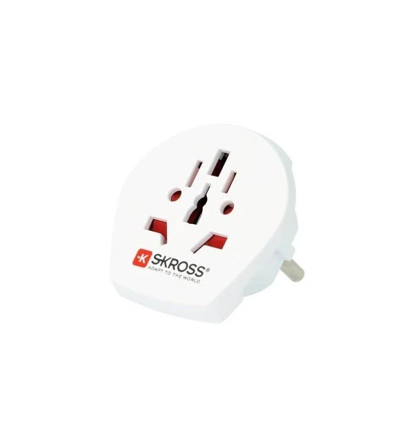 Segula „SKROSS Single Adapteris Europe“, kelioninis adapteris iš viso pasaulio į CEE 7/4-out