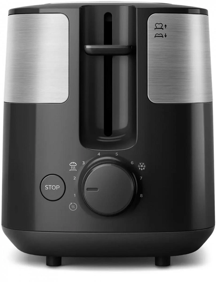 Skrudintuvas Philips Daily Collection Toaster HD2516/90, Juodas