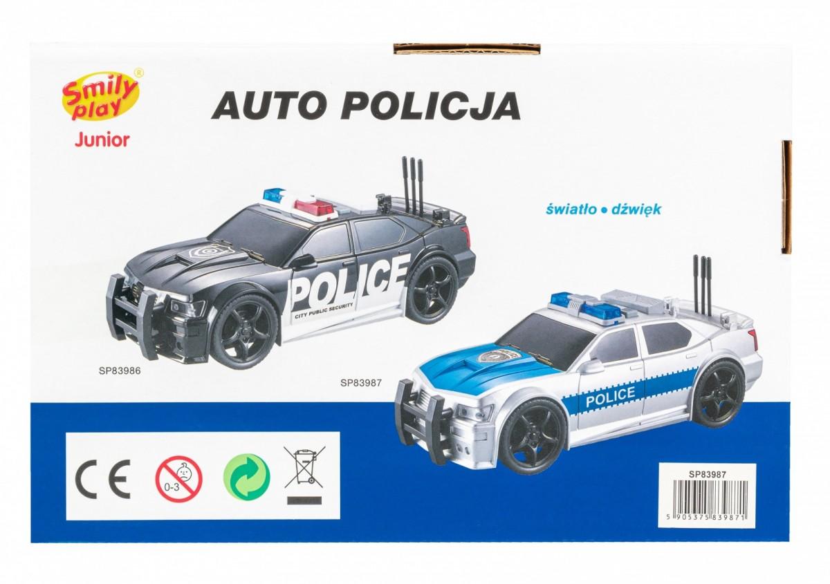 „Smily Play“ automobilio policijos šviesos garsas
