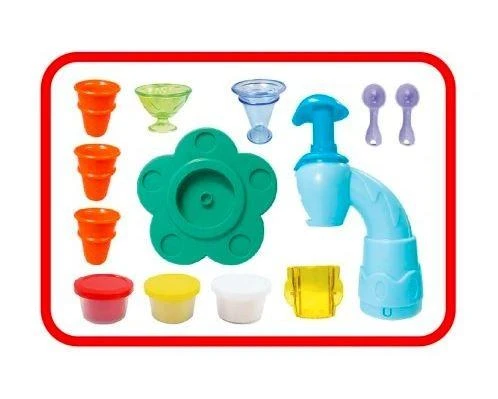 Smily Rinkinys ledams iš plastikinės tešlos gaminti. Ledų gaminimo aparatas