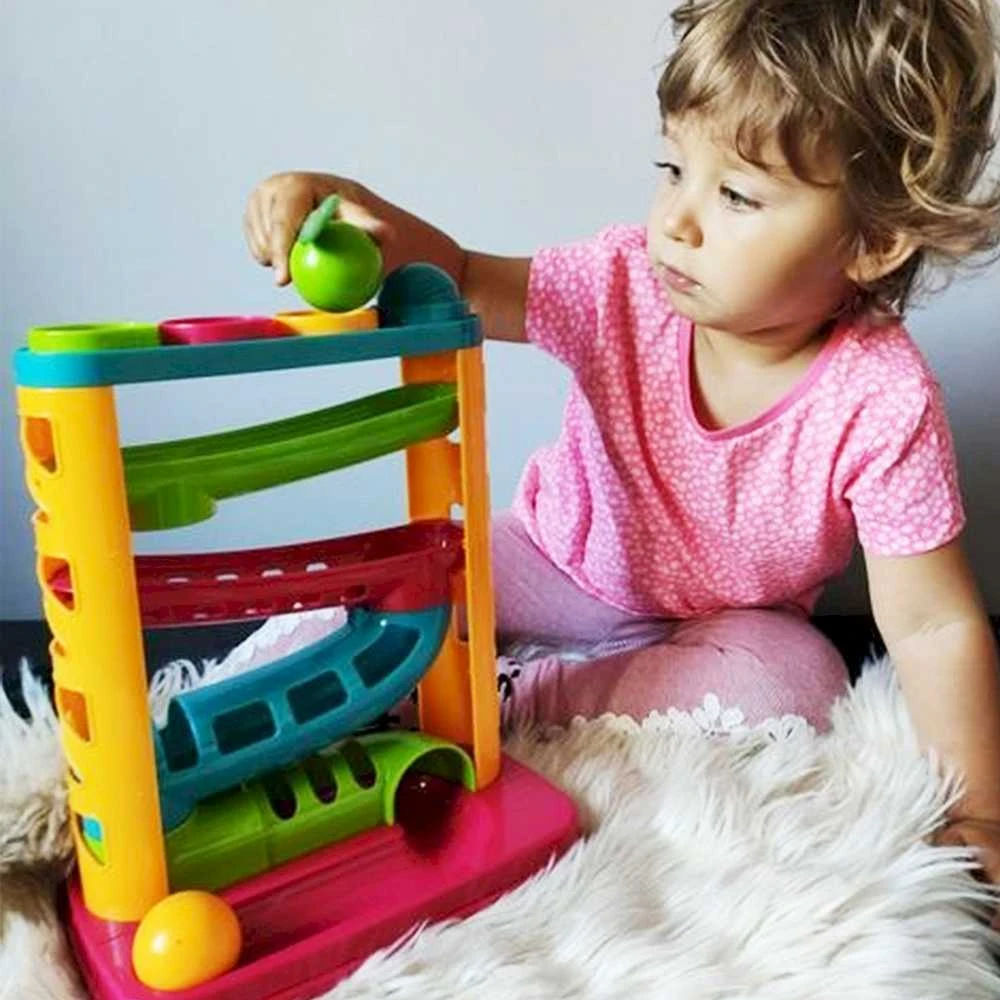 Smily Play Slidinėjimas kamuoliukams ir plaktukui
