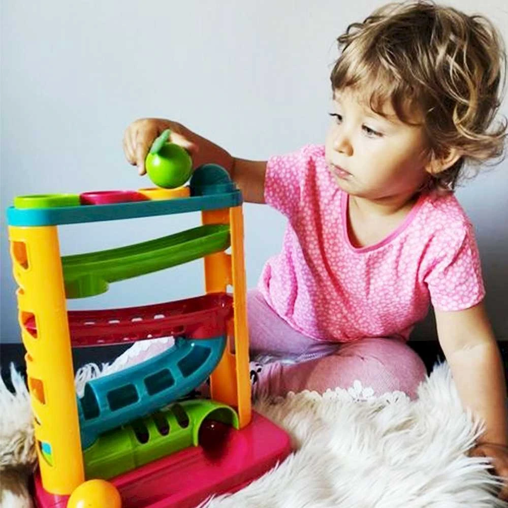 Smily Play Slidinėjimas kamuoliukams ir plaktukui