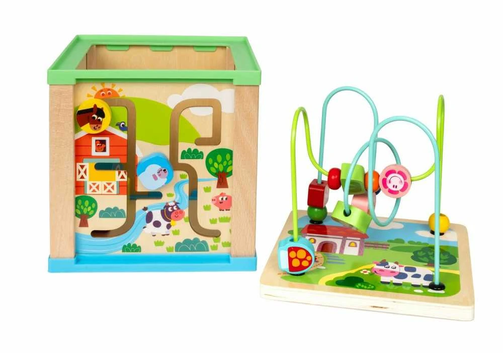 SMILY PLAY SPW84950 medinis veiklos kubas