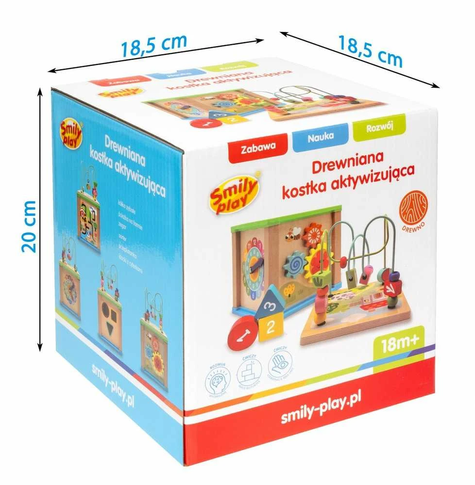 SMILY PLAY SPW84950 medinis veiklos kubas