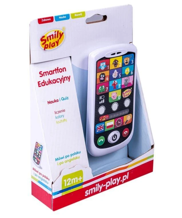 Vaikiškas edukacinis išmanusis telefonas Smily Play