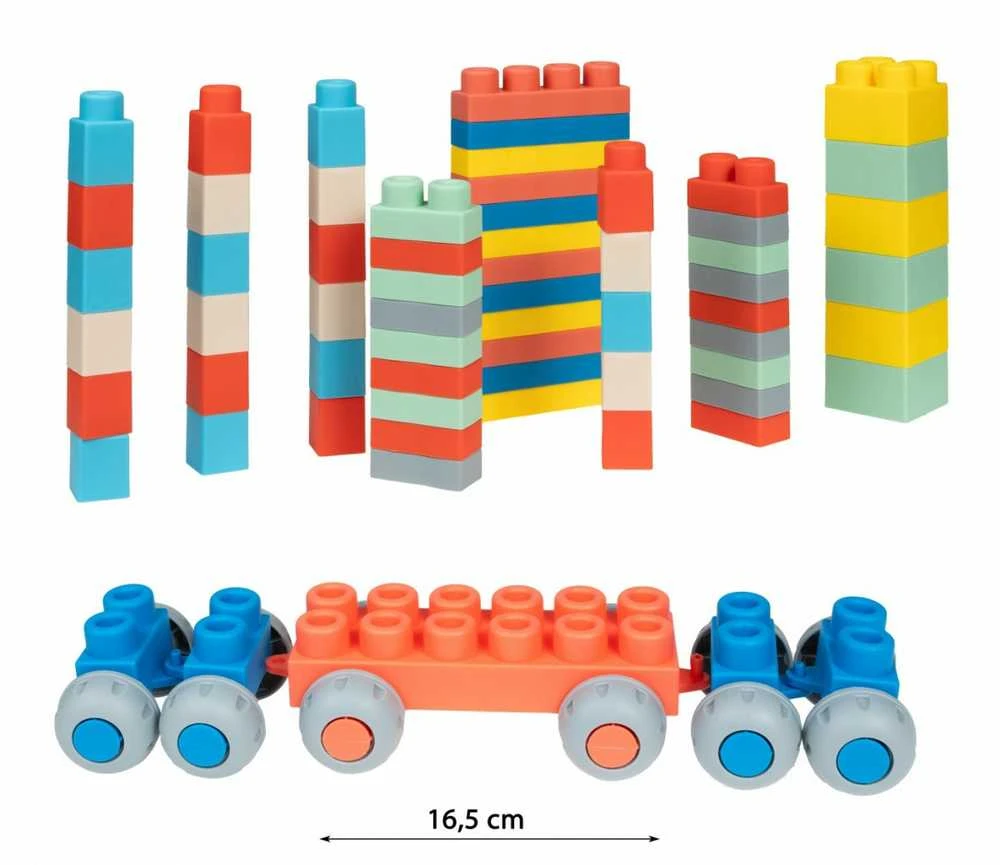 Anek Smily Play Minkštos kaladėlės 80 vnt SmilyPlay SP84942 49429