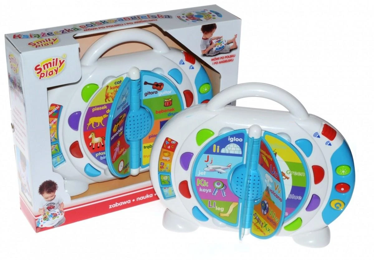 Knygelė lenkų – anglų kalba Smily Play