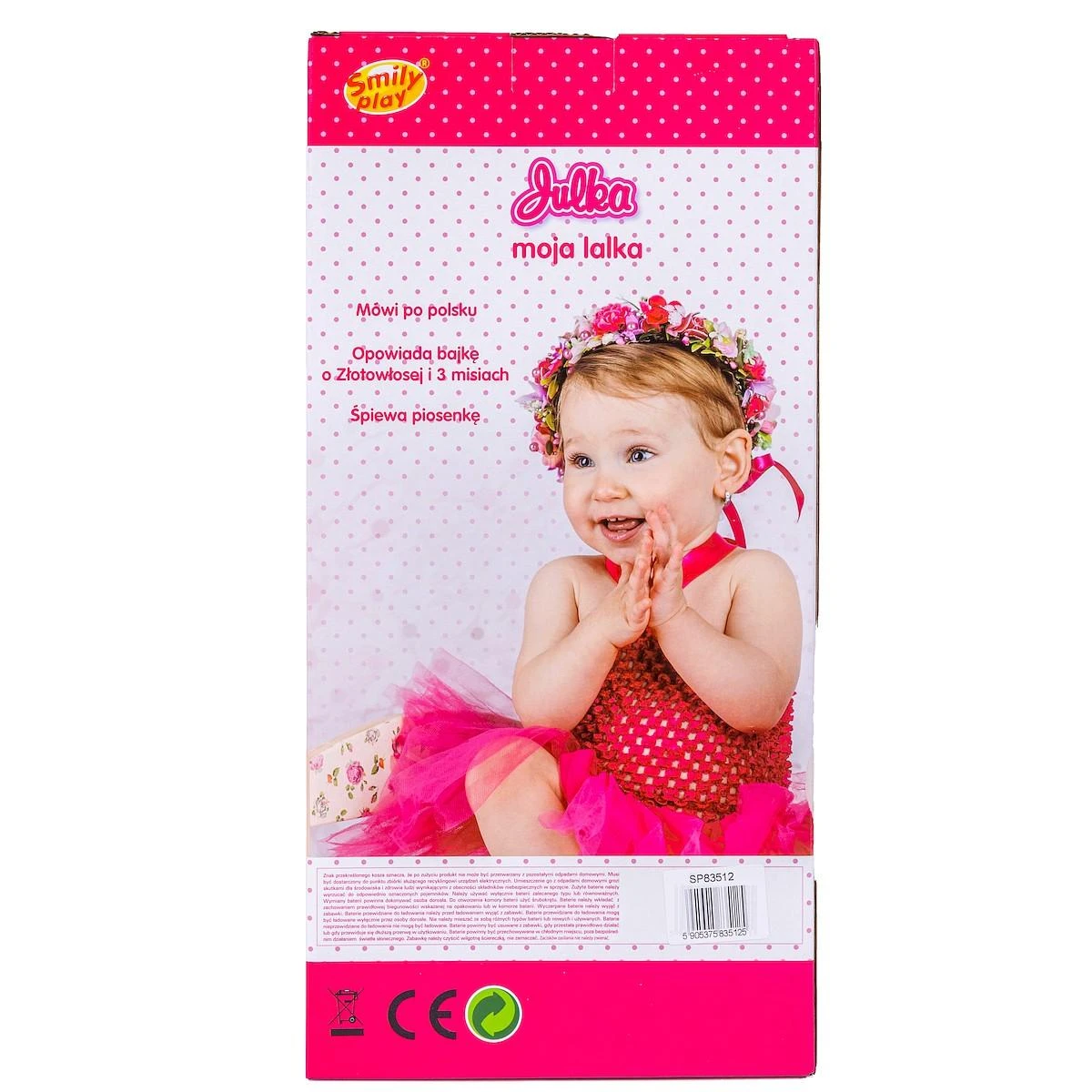 SMILY PLAY SP83511 lėlė