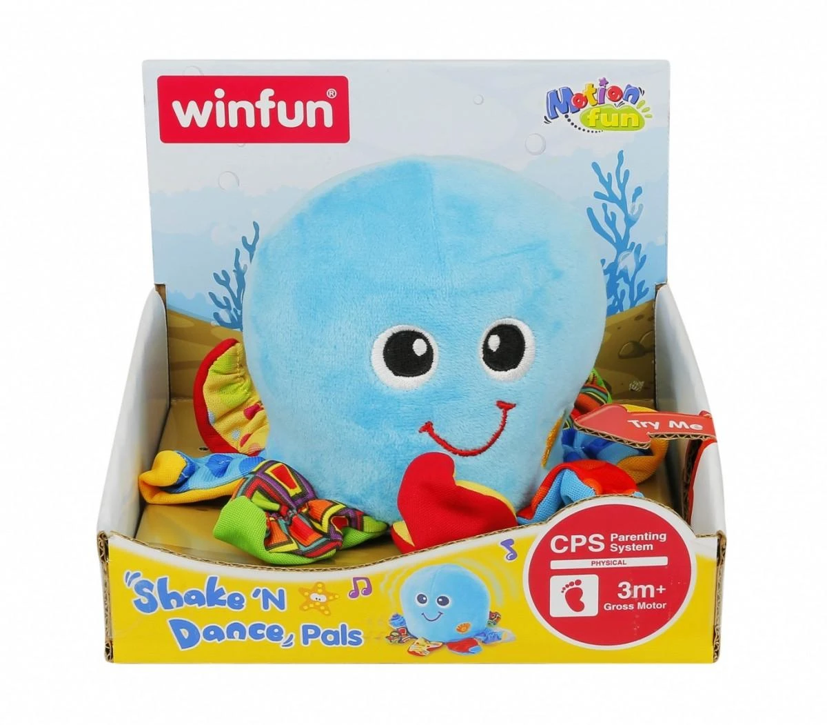 Smily Interaktyvus žaislas WinFun Aštuonkojis, su garso signalais