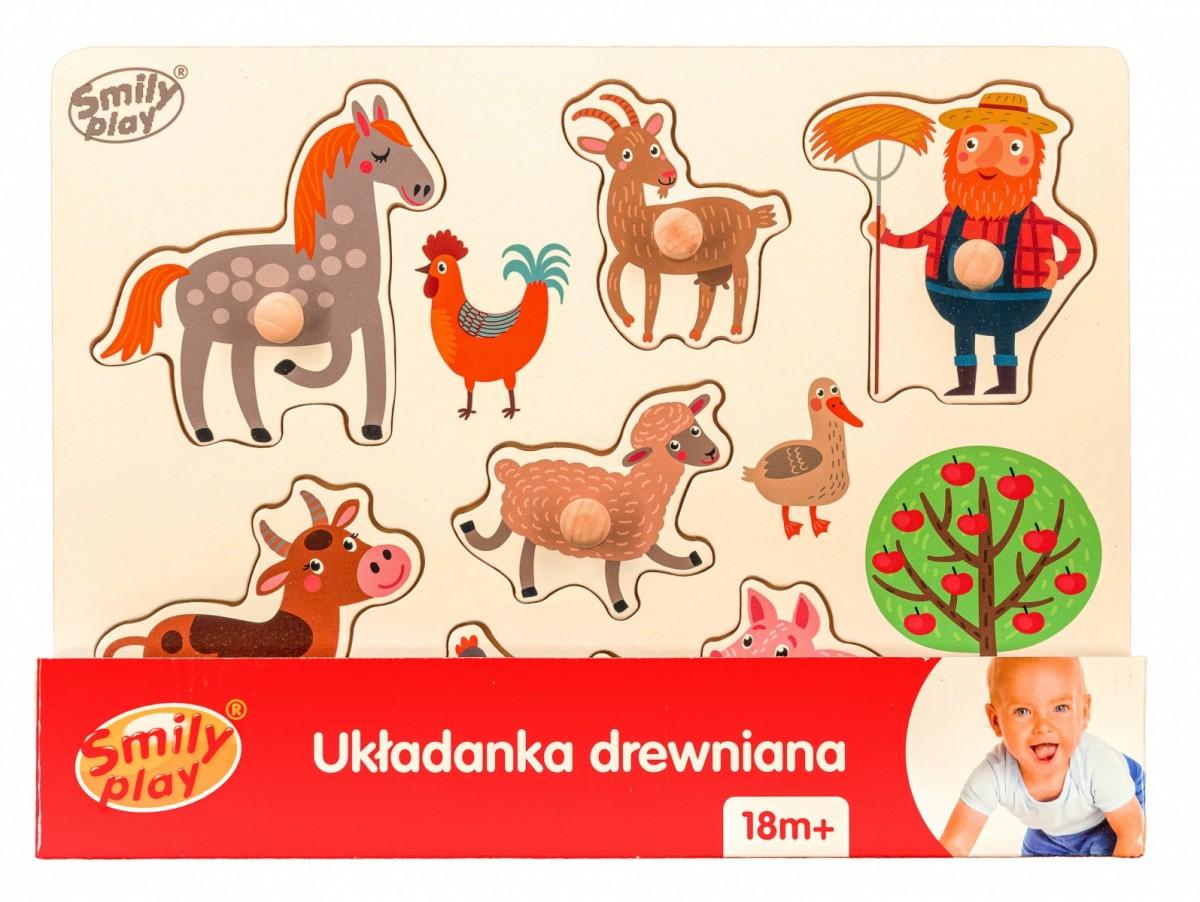 SMILY PLAY SPW83803 medinės dėlionės