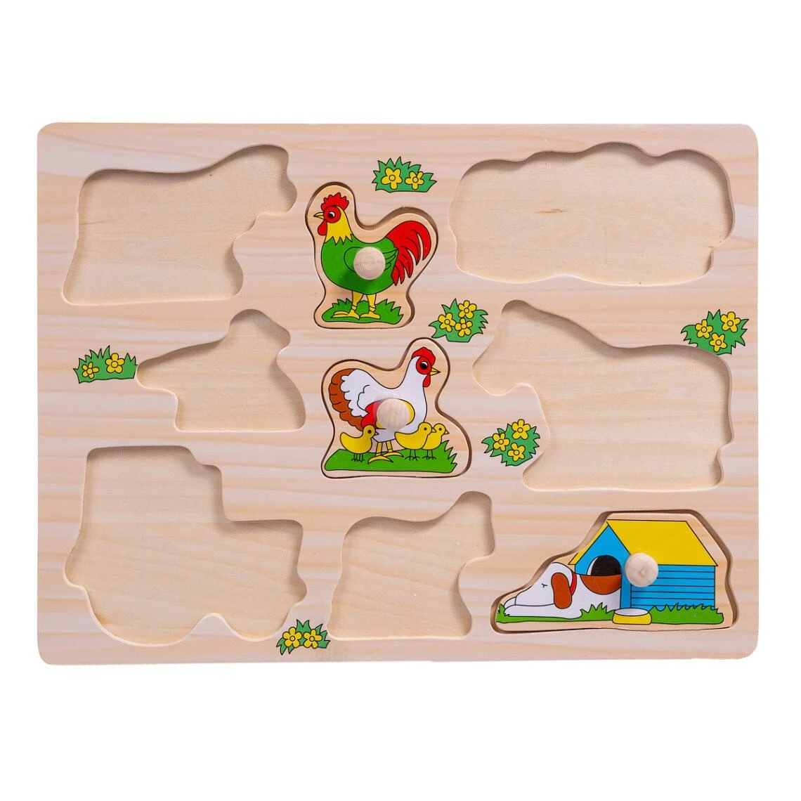SMILY PLAY SPW83598 medinio ūkio dėlionės