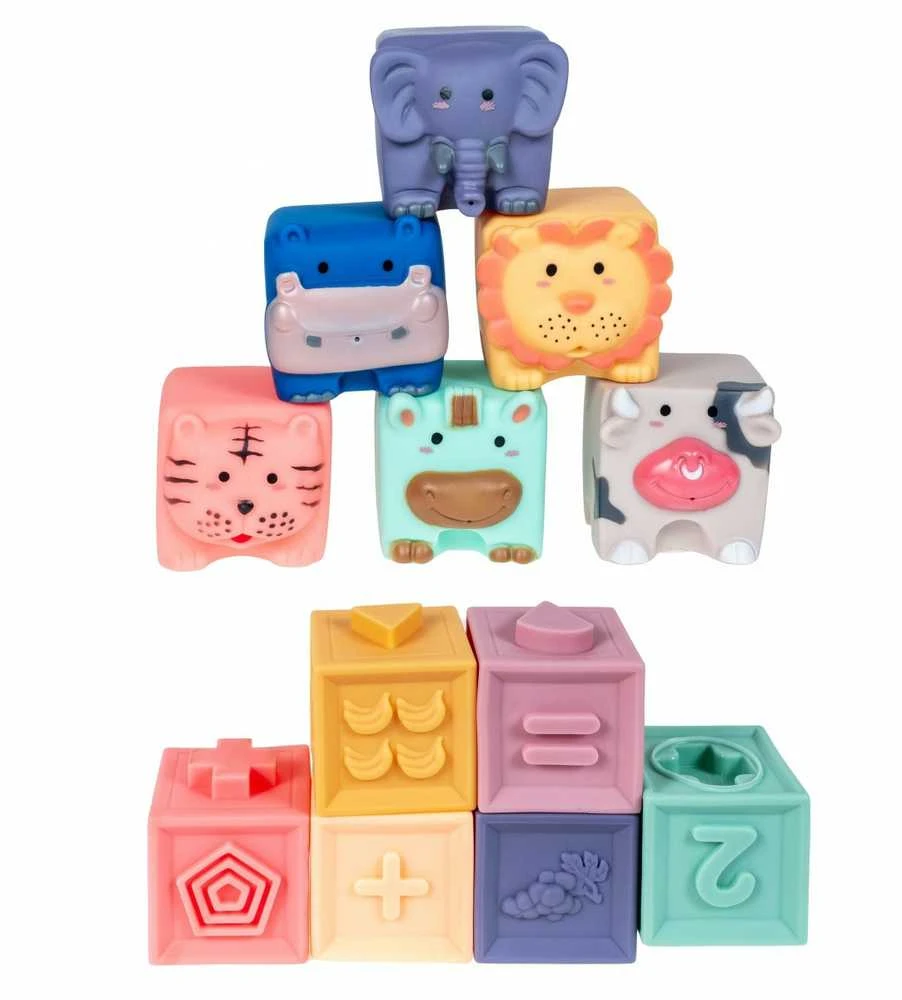 Anek Smily Play minkšti sensoriniai blokeliai SmilePlay SP84486 44868