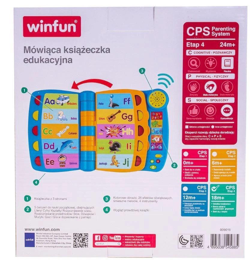 Smily Užsiėmimų knyga Winfun 009019