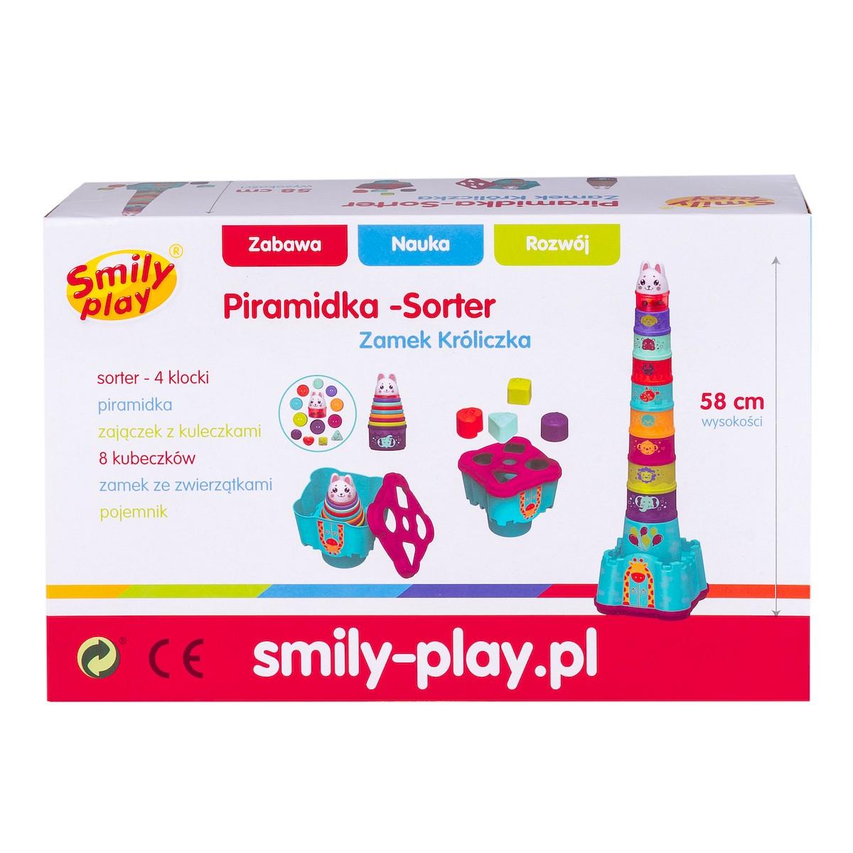 Smily Play Kiškio piramidės pilis