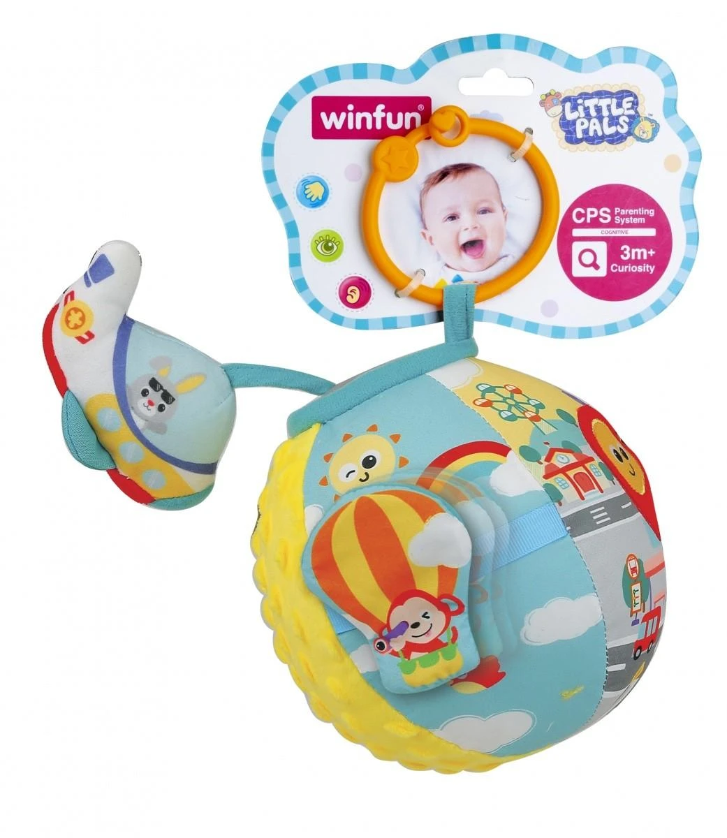 Smily Sensorinis Winfun veiklos kamuolys - Kelionės