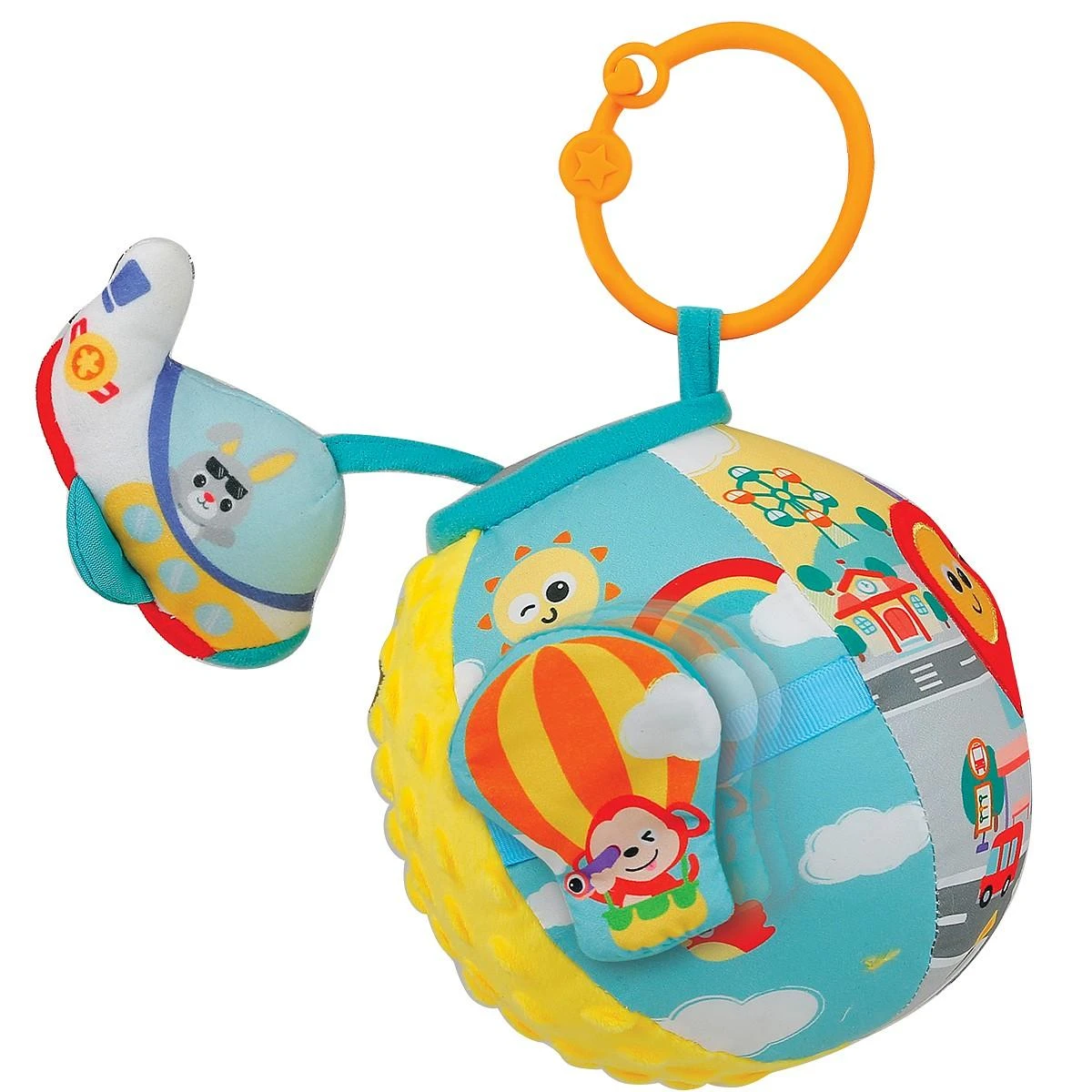 Smily Sensorinis Winfun veiklos kamuolys - Kelionės
