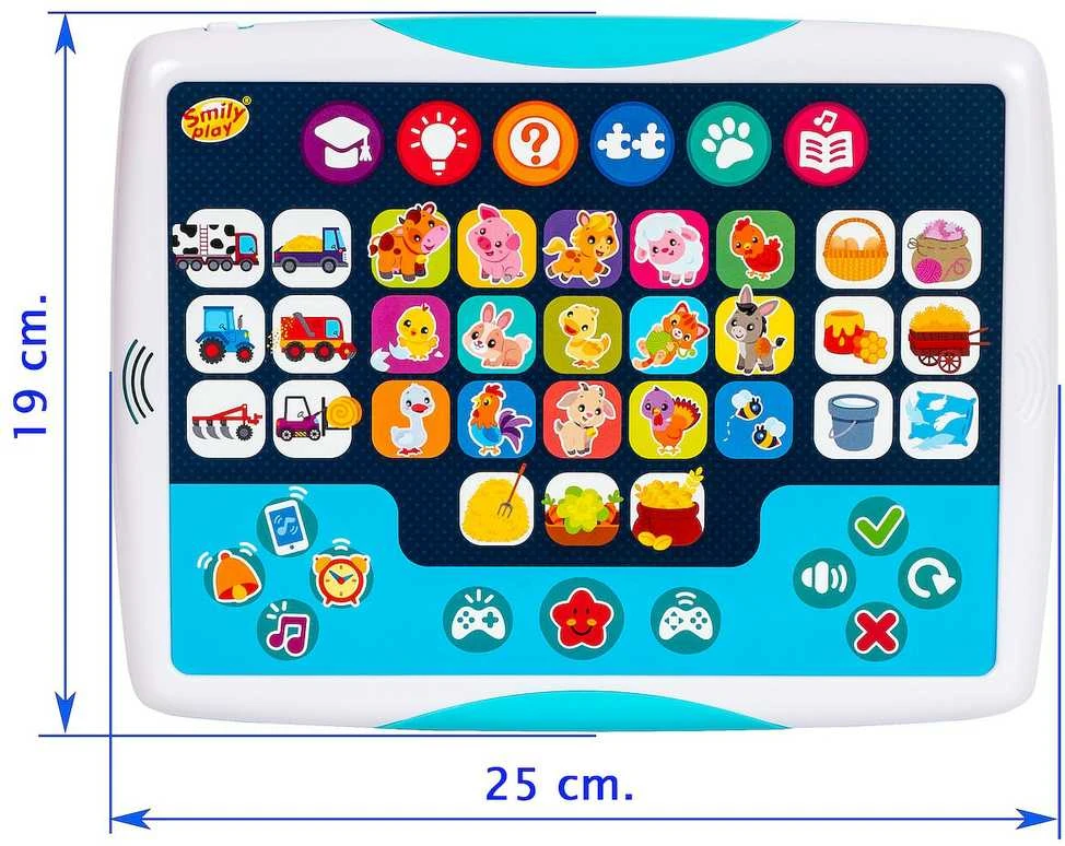Smily Play Išmanusis planšetinis kompiuteris Gaunu žinių SmilyPl SP98275 82757