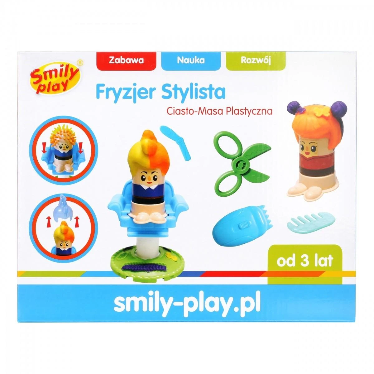 Smily Plastilino tešlos kirpėjas stilistas
