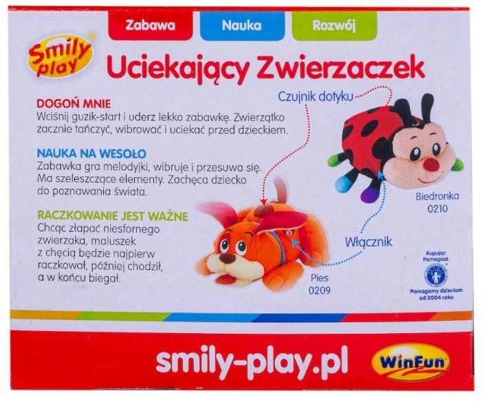 Bėganti boružėlė Smily Play