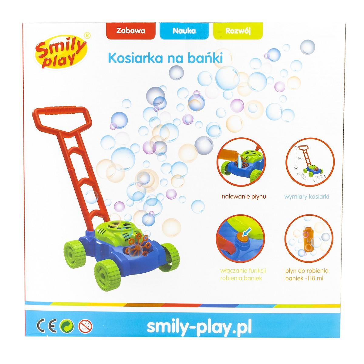 SMILY PLAY SP83139 burbulų vejapjovė
