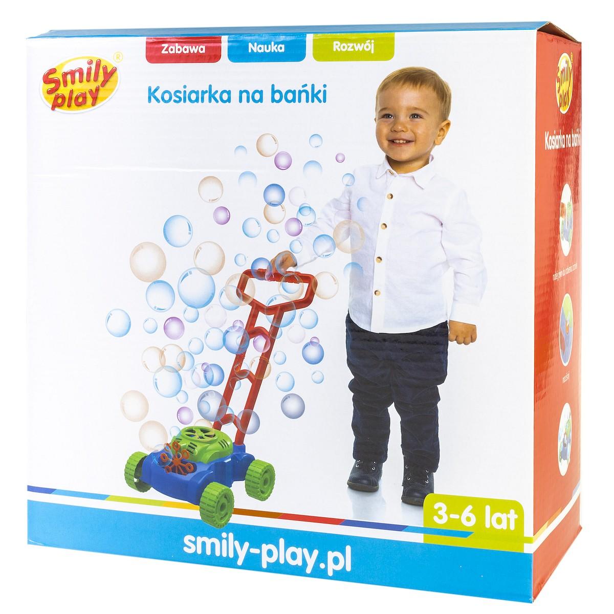 SMILY PLAY SP83139 burbulų vejapjovė
