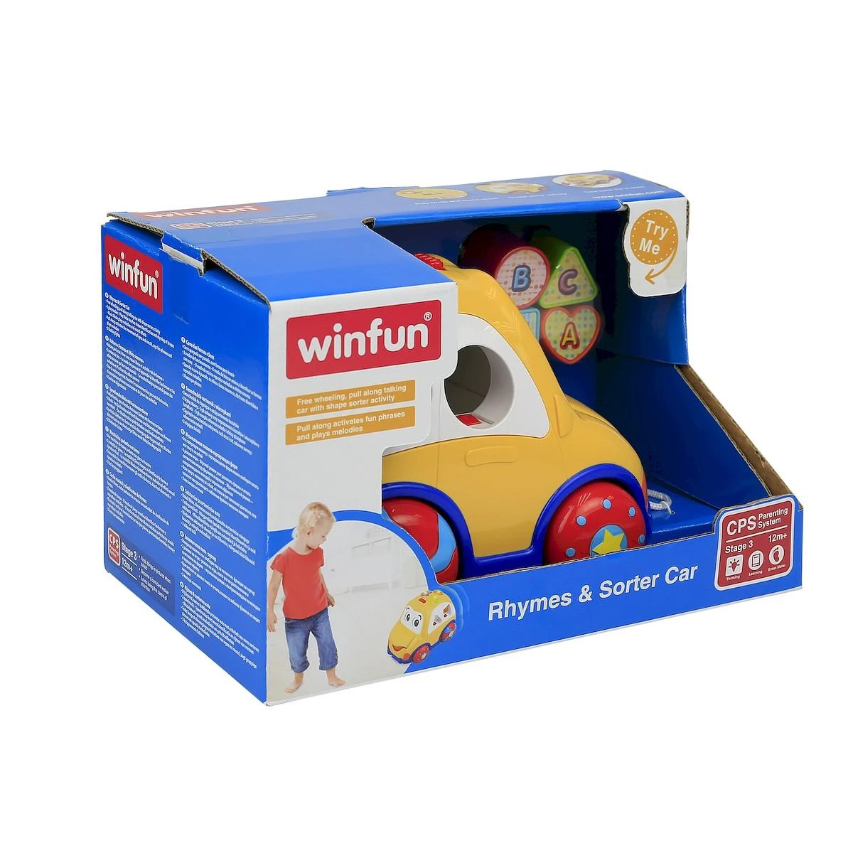 Smily Žaislinis automobilis rūšiuoklė WinFun