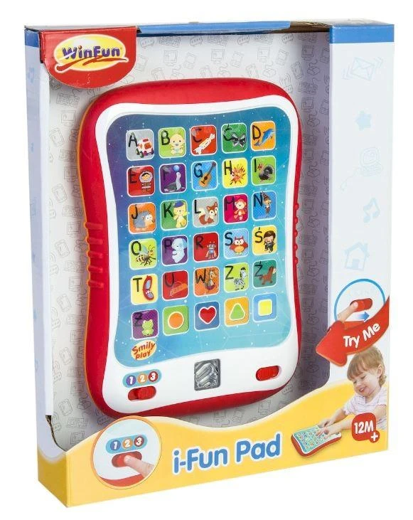 Anek Smily Play Vaikiškas planšetinis kompiuteris Smily Play ANEK su edukacinėmis programėlėmis