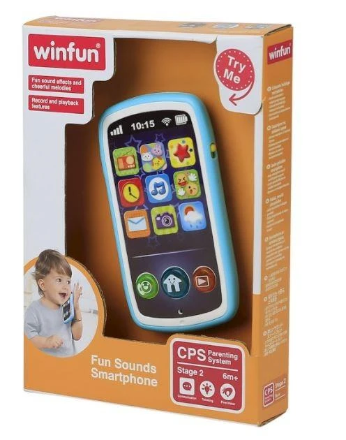 Smily Interaktyvus vaikiškas telefonas Winfun 4563
