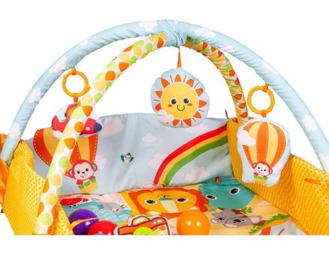 Smily Winfun Solar kelioninis kilimėlis su kamuoliukais