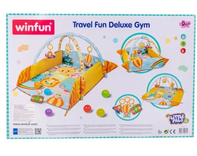 Smily Winfun Solar kelioninis kilimėlis su kamuoliukais