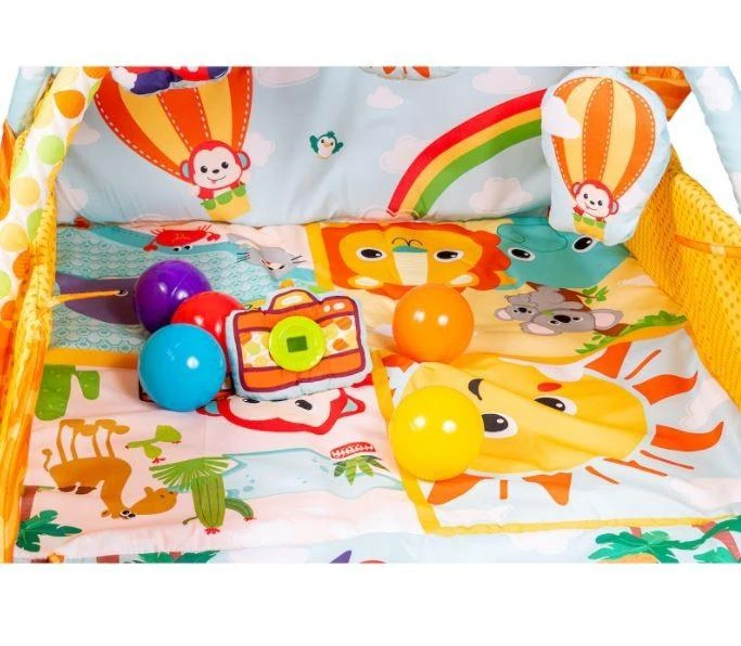 Smily Winfun Solar kelioninis kilimėlis su kamuoliukais