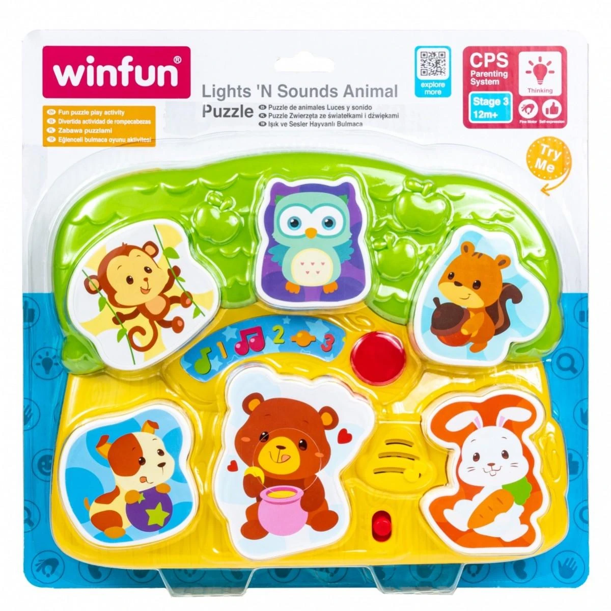 Smily Interaktyvi dėlionė WinFun