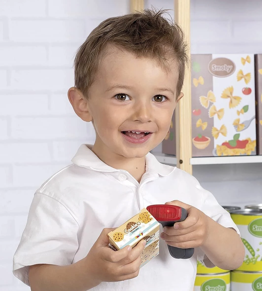 SMOBY Kasa Sklepowa Elektroninė su Skaneriu ir Vaga