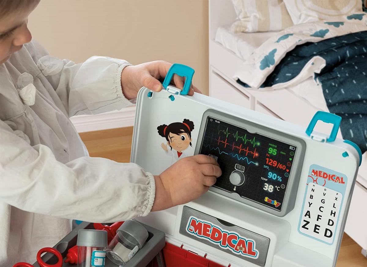 „Smoby Doctor“ medicininis krepšys su aksesuarais