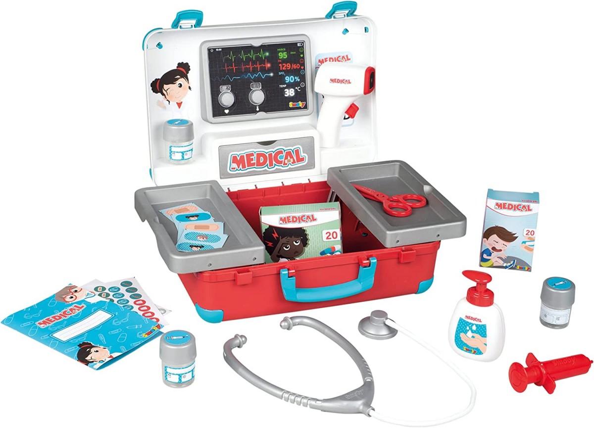 „Smoby Doctor“ medicininis krepšys su aksesuarais