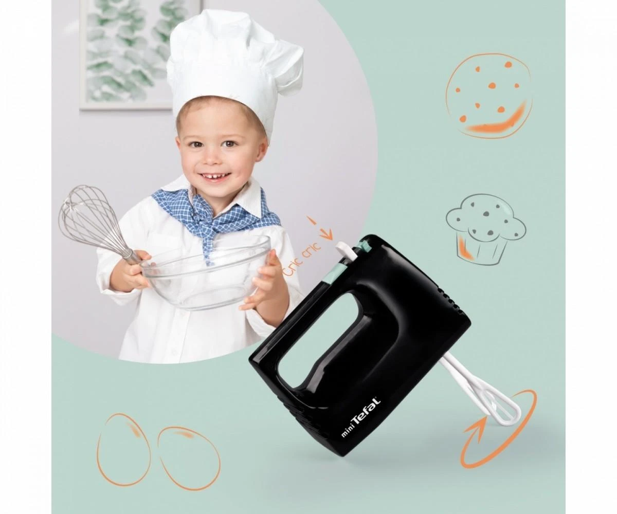 „Smoby Mini Tefal“ maišytuvo rankinis maišytuvas vaikams virtuvei