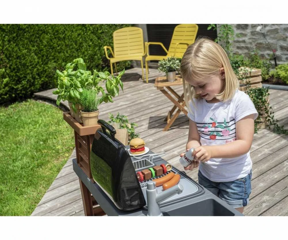 „Smoby Garden Kitchen Grilis 43“ aksesuarai