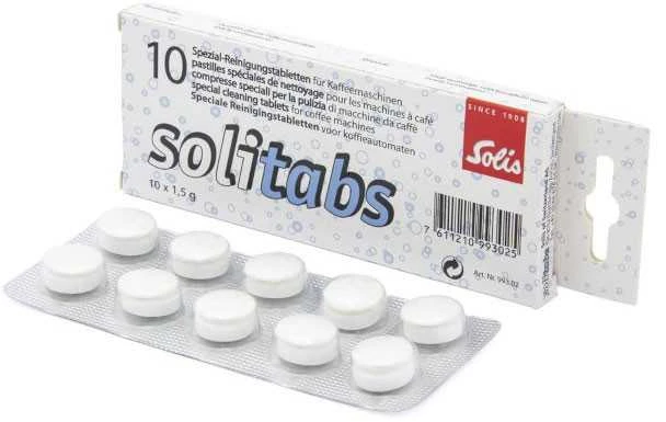 Kavos aparatų valymo tabletės Solis 993.02 Solitabs