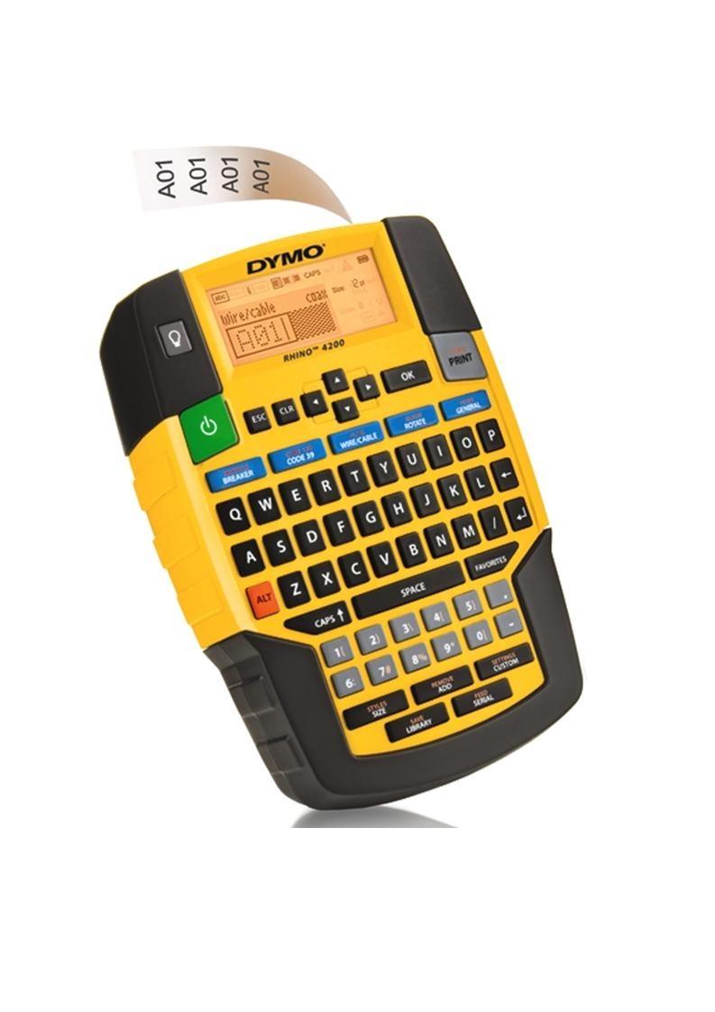 Spausdintuvas labels DYMO Rhino 4200 komplektas walizkowy 1852994 (Power supply, Suitcase)